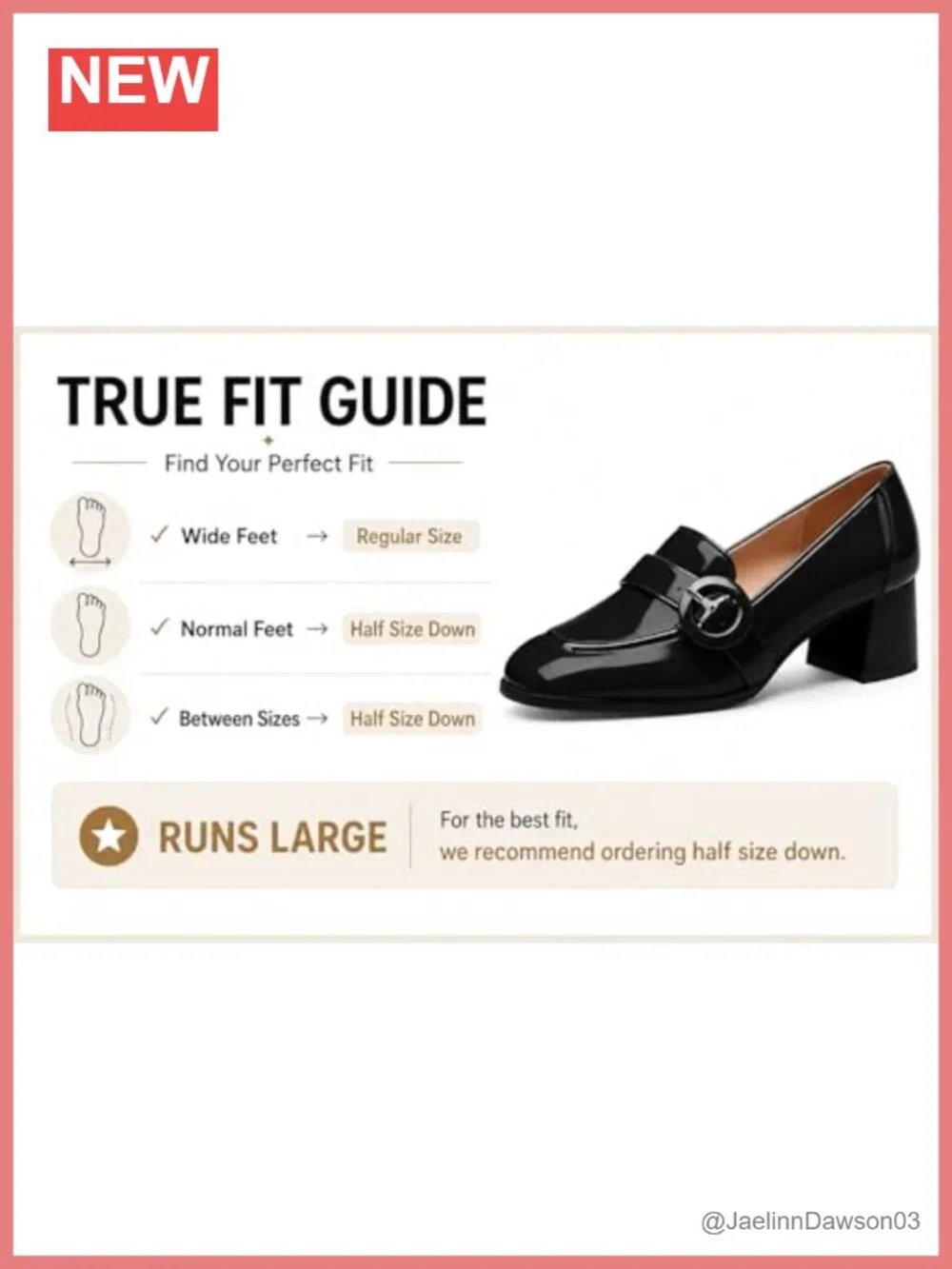 Chunky Block Heel Loafers for Women Square Toe Slip-On Patent Leather Pumps